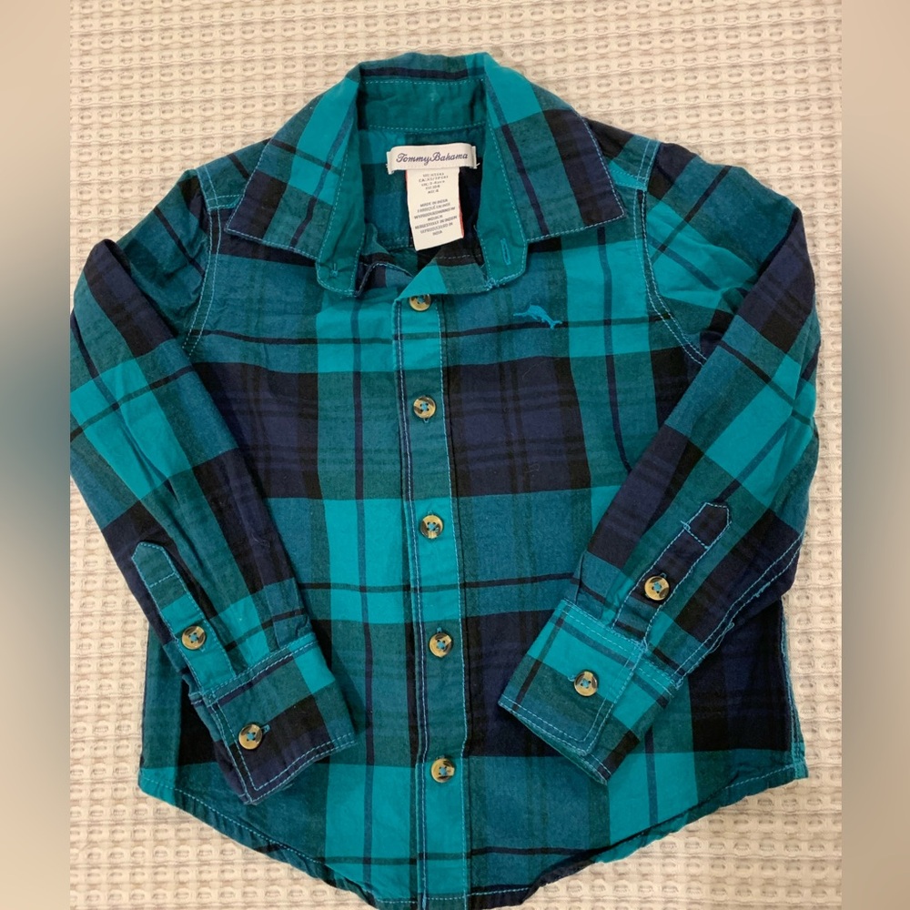 TODDLER BOY BUTTON UP